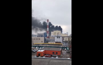 У Москві масштабно горіла ТЕЦ, але пожежників на об'єкт не пустили У Москві масштабно горіла ТЕЦ, але пожежників на об'єкт не пустили