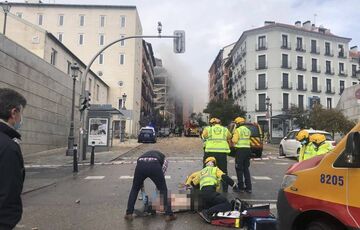 Не менее трех человек погибли, семь получили травмы при взрыве в Мадриде - ВИДЕО Не менее трех человек погибли, семь получили травмы при взрыве в Мадриде - ВИДЕО