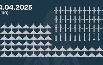 Під час нічної атаки ППО знищила 180 із 215 російських цілей