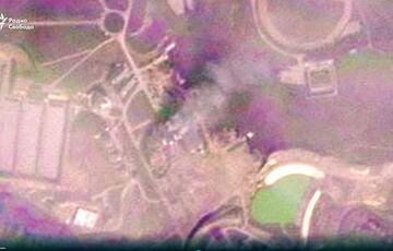 Спутник показал здание университета спецназа в Чечне после атаки дрона