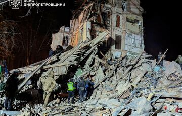 В Кривом Роге завершили разбор завалов на месте уничтоженного Россией дома: фото В Кривом Роге завершили разбор завалов на месте уничтоженного Россией дома: фото