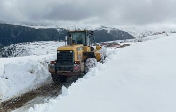 Турцию неожиданно засыпало снегом