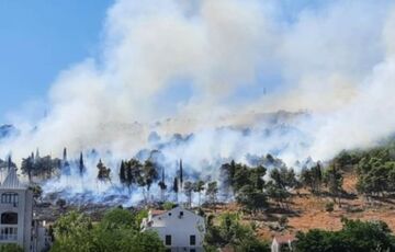 Лісові пожежі дісталися до Чорногорії Лісові пожежі дісталися до Чорногорії