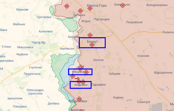 ВСУ имеют частичный успех на южном фланге Бахмута ВСУ имеют частичный успех на южном фланге Бахмута