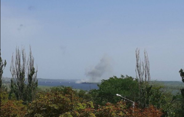 В Херсоне прогремели взрывы в районе Антоновского моста: фото и видео