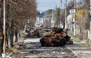 У штаб-квартирі ООН у Нью-Йорку відкрили виставку про звірства армії РФ у Бучі
