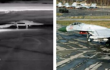 Дроны СБУ поразили два российских самолета Су-27 на аэродроме Бельбек в Крыму