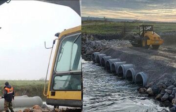 В Херсонской области возобновляют переправу через реку Ингулец