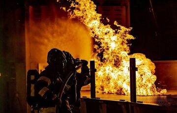  У столичному ”Інтервал-плаза” сталася пожежа