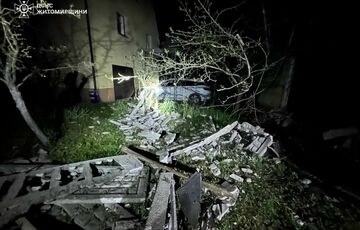 Российские дроны атаковали Житомирщину