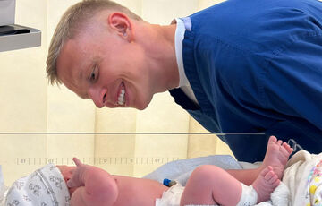 Олександр Зінченко вдруге став батьком