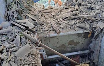 Оккупанты обстреляли центр Херсона