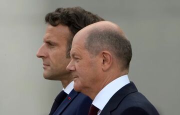 ”Не должны подрывать систему”: Шольц отреагировал на предложение Макрона о ”ядерном зонтике”