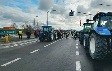 Польські фермери заблокували пункт пропуску на кордоні з Україною