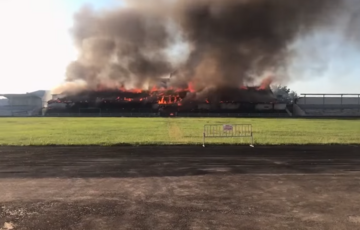 З'явилося відео знищення бази ПВК ”Вагнер” у Луганській області