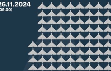 Россияне запустили по Украине рекордное количество ”шахедов”