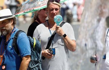 Европу накрыла волна аномальной жары