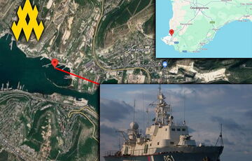 В Севастополе после атаки морскими дронами затонул сторожевой корабль