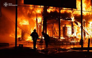 П'ятеро людей постраждали внаслідок удару по Харкову: фото