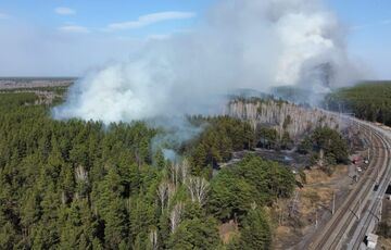 В Росії загорілося ще одне село В Росії загорілося ще одне село