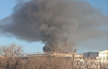 В России горит завод, который производит артиллерийские гильзы и комплектующие для РСЗО