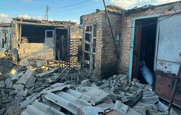 Россияне массированно ударили по Никопольскому району