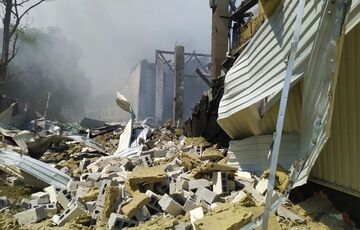 В Харькове уже 6 погибших и 16 пострадавших в результате обстрела