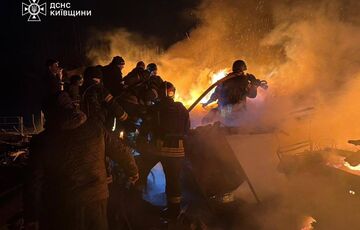 Під час нічної російської атаки було пошкоджено будівлю посольства Катару