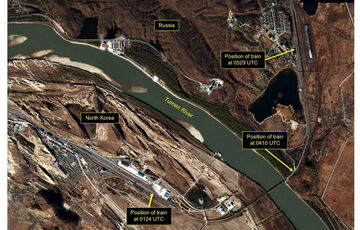 В Россию прибыл поезд из КНДР после доклада о поставках оружия
