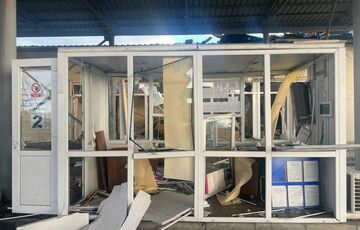 Россияне атаковали пропускной пункт ”Орловка” на границе с Румынией в Одесской области: фото