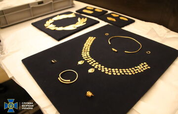 СБУ показала деякі експонати колекції ”Скіфського золота”