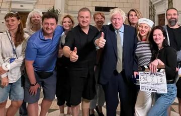 Борис Джонсон снялся в украинской комедии 