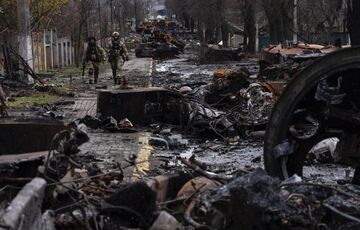 Зеленський: російські окупанти вбили понад 1400 мирних мешканців Бучі