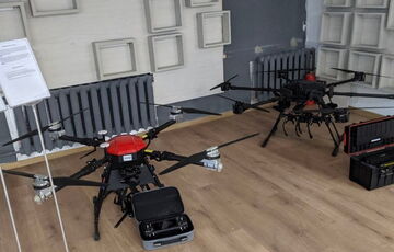 В Киеве открыли первый магазин боевых дронов: фото