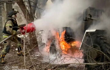 В Херсонской области оккупанты дважды обстреляли спасателей, есть пострадавший