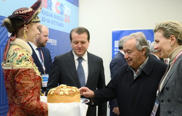 Генсек ООН Антониу Гутерриш приехал на саммит БРИКС в Казань