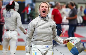 Украинские саблистки вышли в полуфинал Олимпиады Украинские саблистки вышли в полуфинал Олимпиады