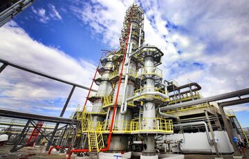 На Мозырском нефтеперерабатывающем заводе в Беларуси возник пожар 