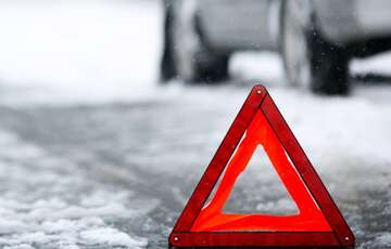 Через снігопад в Києві різко зросла кількість аварій