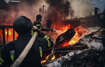 Зеленский отреагировал на массированный удар по Украине