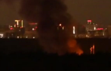 У Москві загорілося військове училище, - соцмережі У Москві загорілося військове училище, - соцмережі