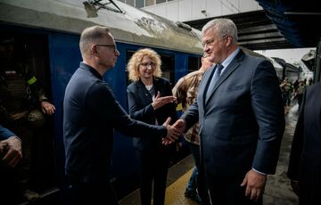 Президент Польщі Анджей Дуда прибув із прощальним візитом до Києва