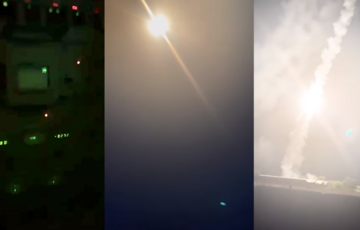 ЗСУ показали потужне відео, як українська ППО знищує російські ракети