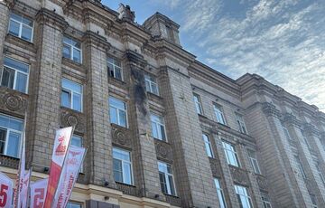 У Бєлгороді дрон атакував урядову будівлю