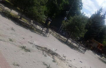 В результате падения неизвестного БПЛА в парке Запорожья ранены 18 человек