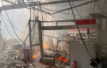 В Константиновке под удар попало также отделение ”Новой почты”: уже 4 погибших