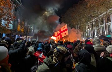 До протестів у Грузії приєдналися держслужбовці