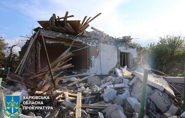 Российские военные ударили по селу под Харьковом