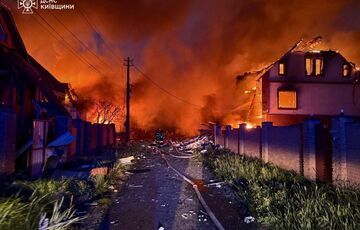 Ночной массированный удар по Украине: в МВД рассказали о последствиях