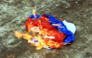 Евро-2024: на матче Германия - Шотландия вывесили российские флаги